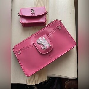 STEVE MADDEN CANDY PINK GLORY CROSSBODY